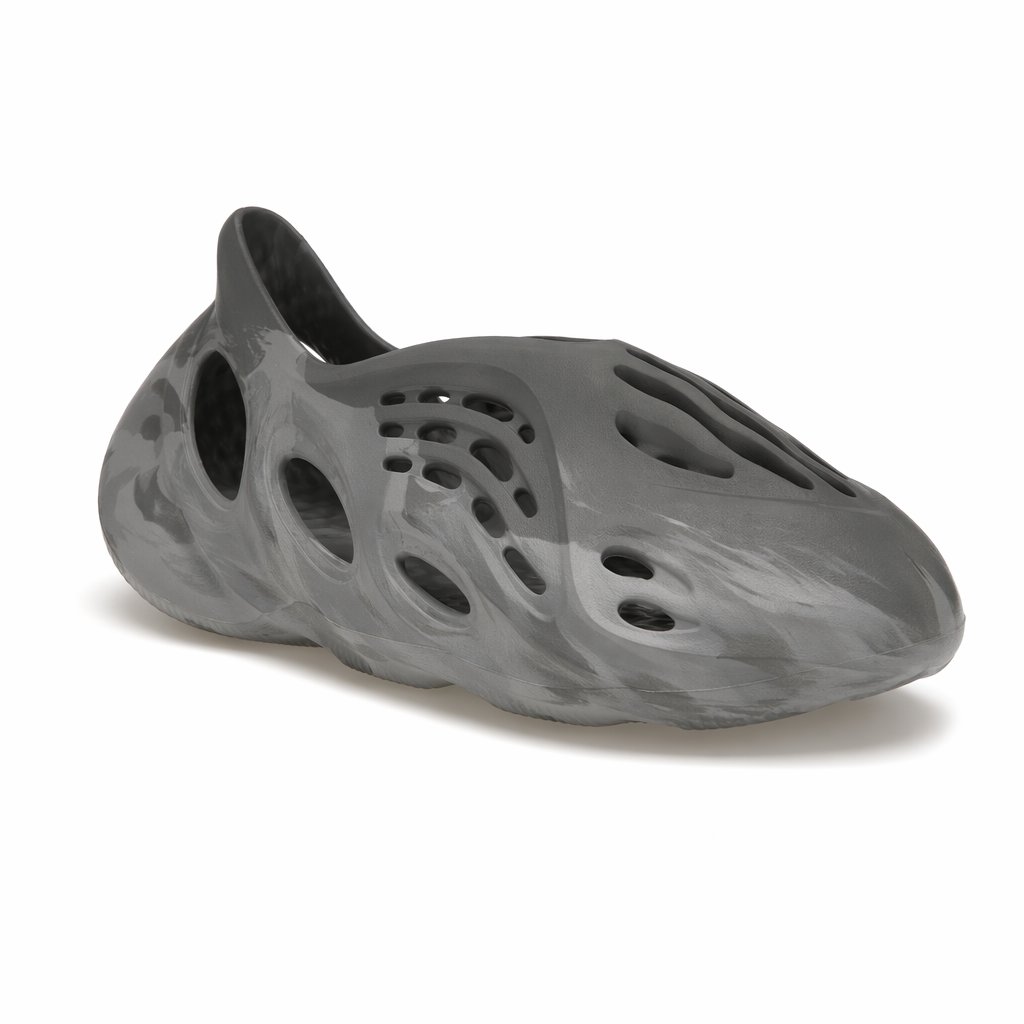 Sculpted Foam Clog Runner · Marbled Granite
