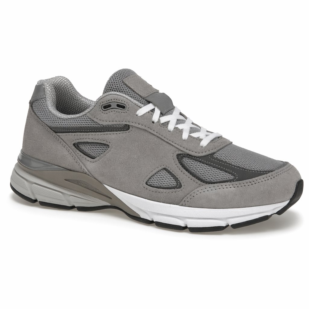 Retro Suede Runner · Grey/Silver