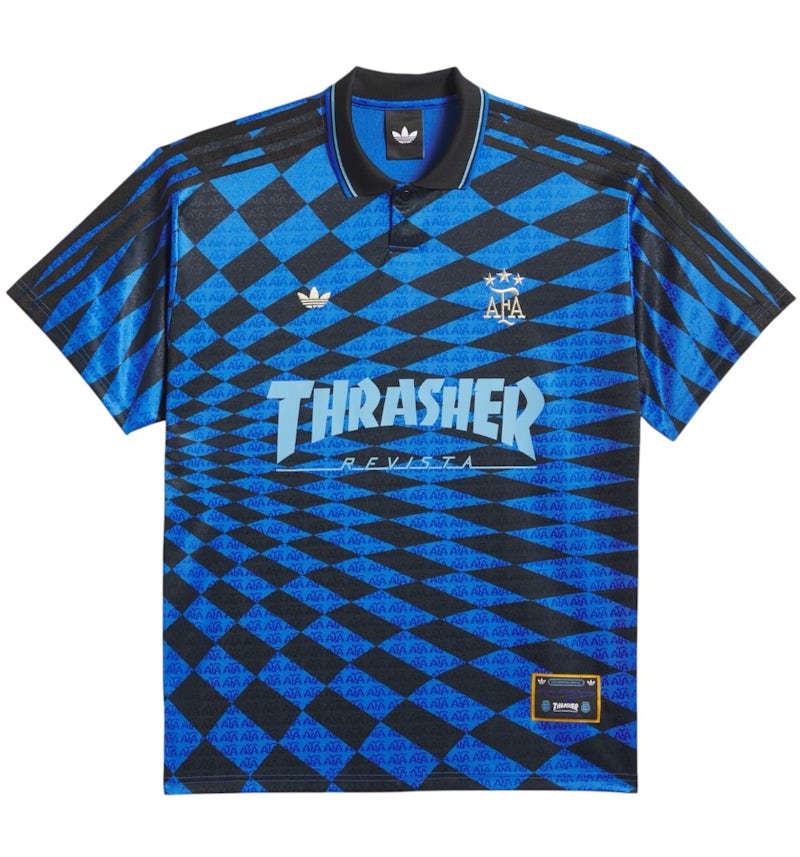 adidas x Thrasher Argentina Jersey Black/Blue
