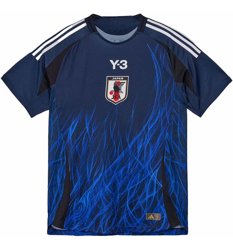 adidas Y-3 Japan Home Authentic Jersey Blue