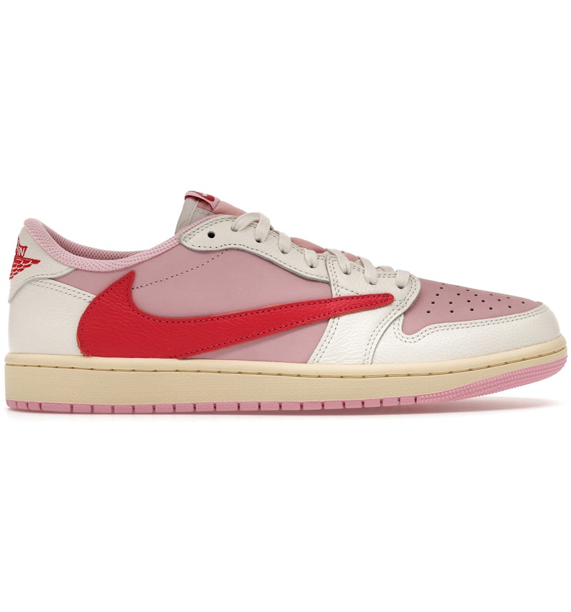 Jordan 1 Retro Low OG SP Travis Scott Sail Tropical Pink