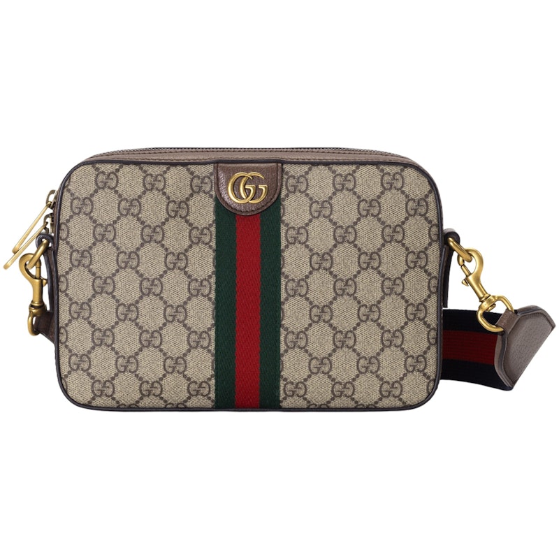 Gucci Ophidia GG Shoulder Bag GG Supreme Canvas Beige/Ebony/Green/Red