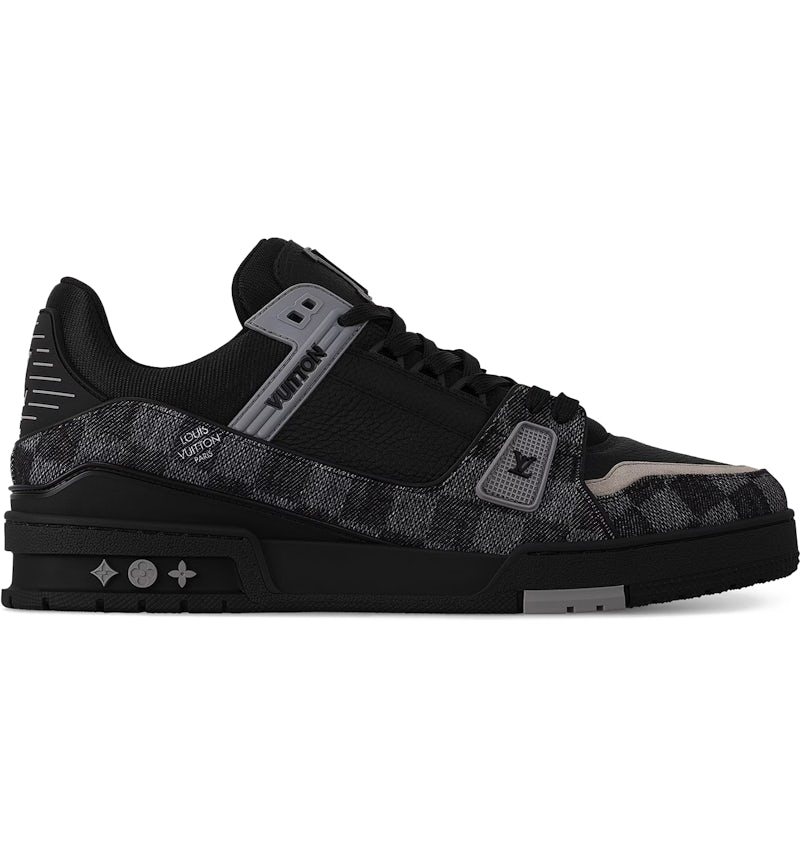 Louis Vuitton LV Trainer Black Damier Denim