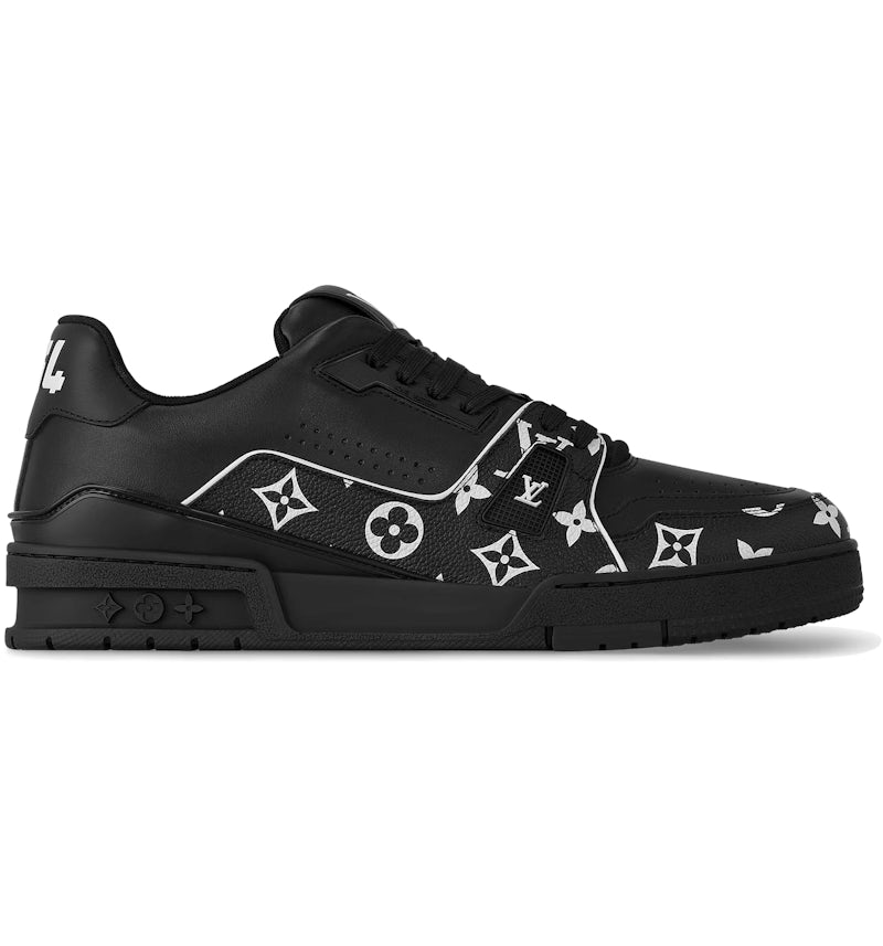 Louis Vuitton LV Trainer Black White Monogram