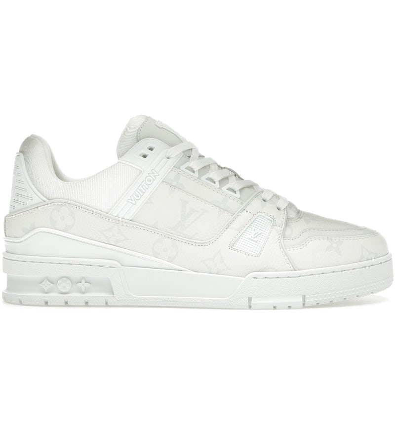 Louis Vuitton LV Trainer White Monochrome