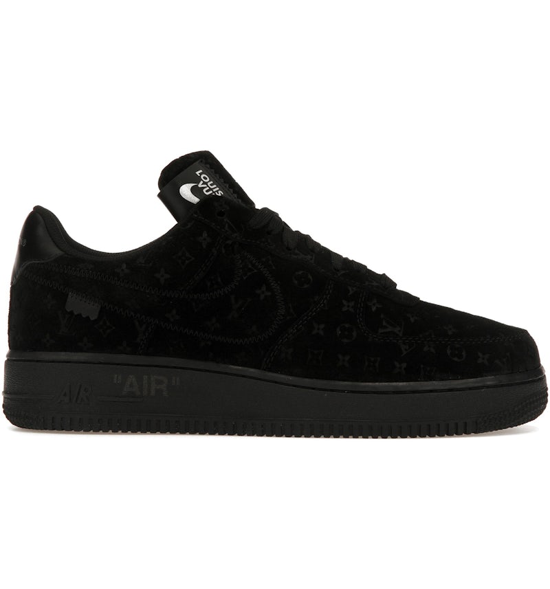 Louis Vuitton Nike Air Force 1 Low By Virgil Abloh Black