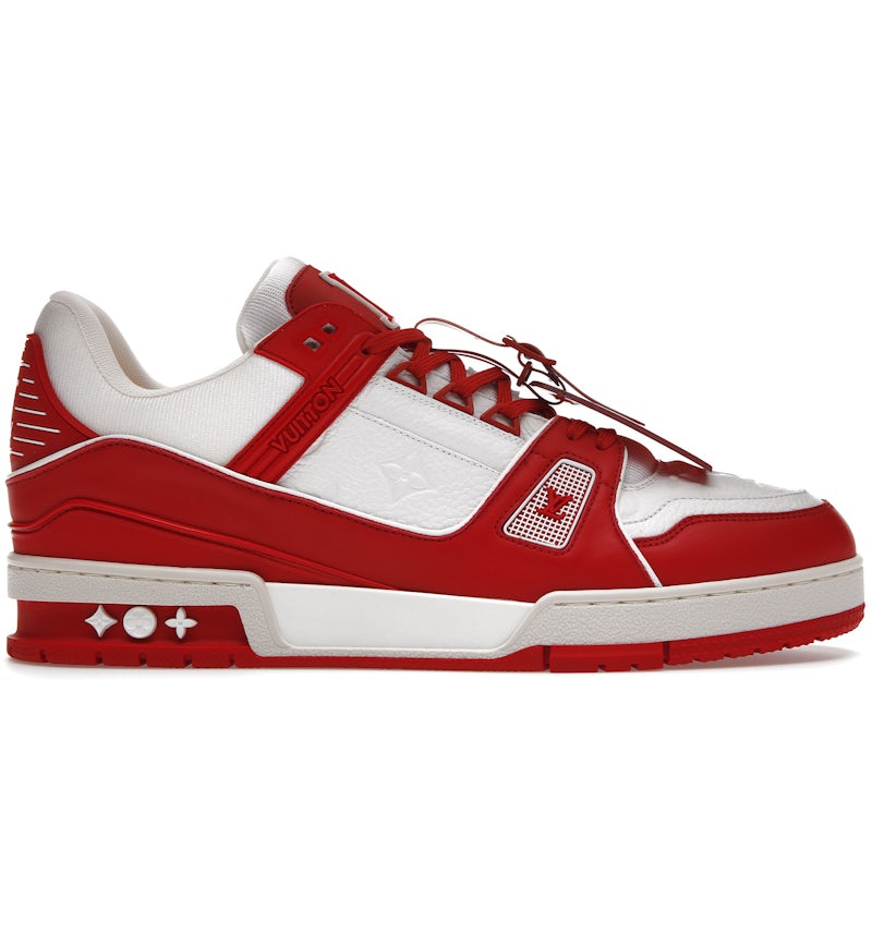 Louis Vuitton Trainer Red White