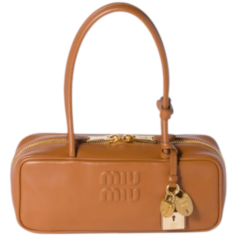 Miu Miu IVY Suede Bag Olive Green