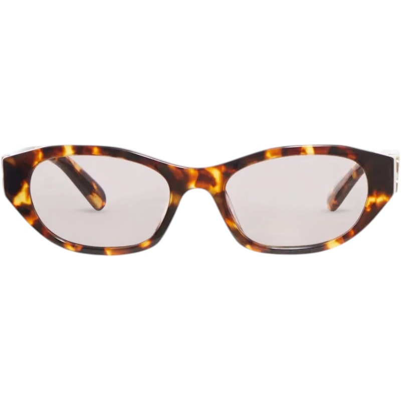 Miu Miu Women's Narrow Frame Logo Sunglasses Multicolor