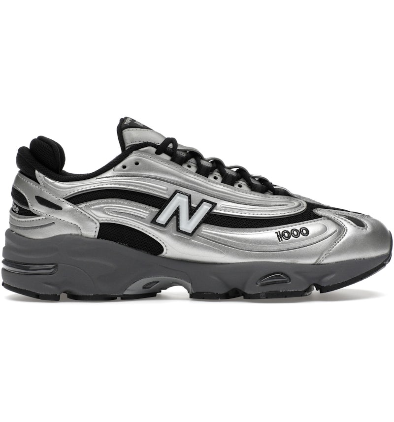 New Balance 1000 Black Silver Metallic