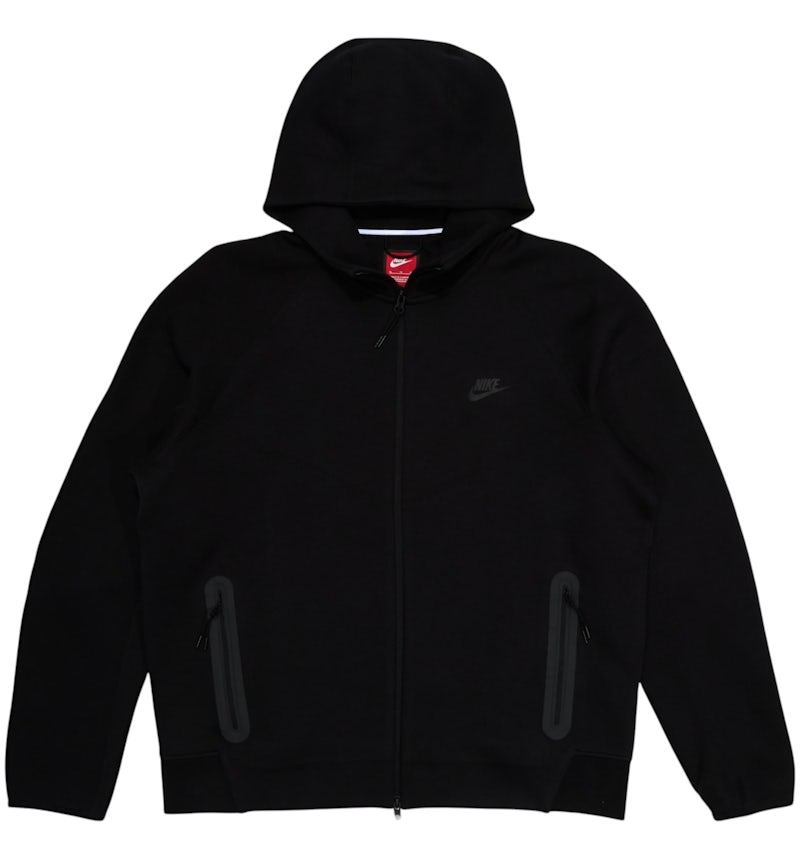 Nike Sportswear Tech Fleece Windrunner Full-Zip Hoodie Black/Black